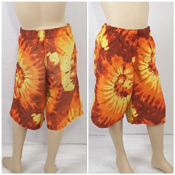 *BOYS* Fireball Motif Swim Trunks size X-Large - Picture 2 of 7
